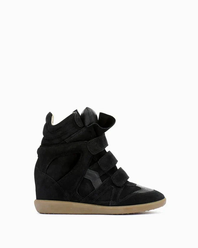 carlen, sneaker leather high heel