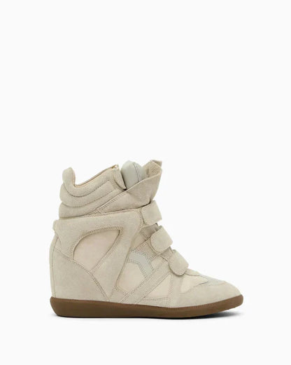 carlen, sneaker leather high heel