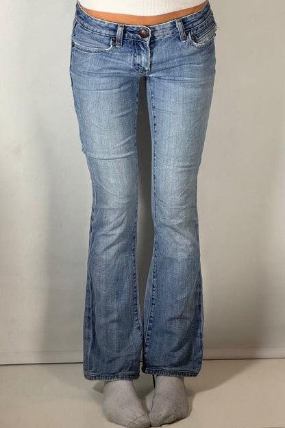 Lågmidjade jeans