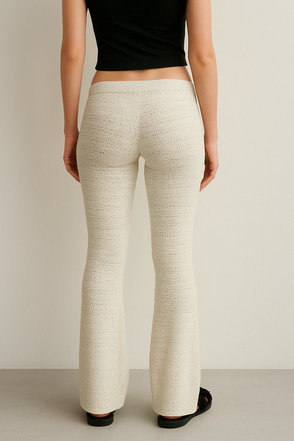 Low Waist Summer Crochet Pants