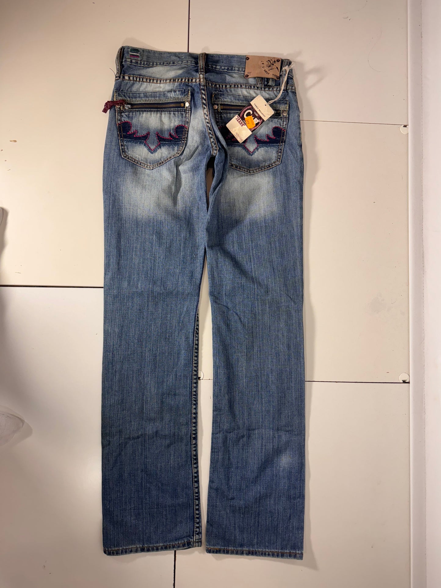 Lågmidjade jeans